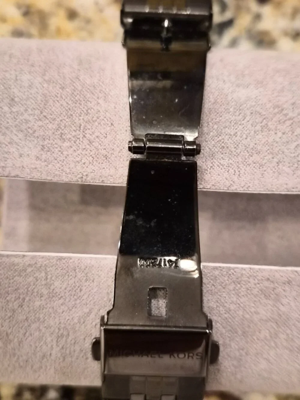 Michael Kors Cunningham Gunmetal Stainless Steel Mens Watch